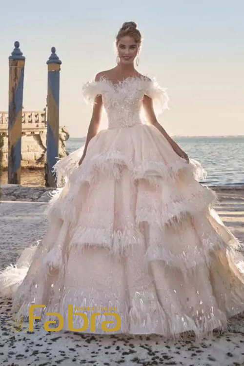 عکس لباس عروس پرنسسی